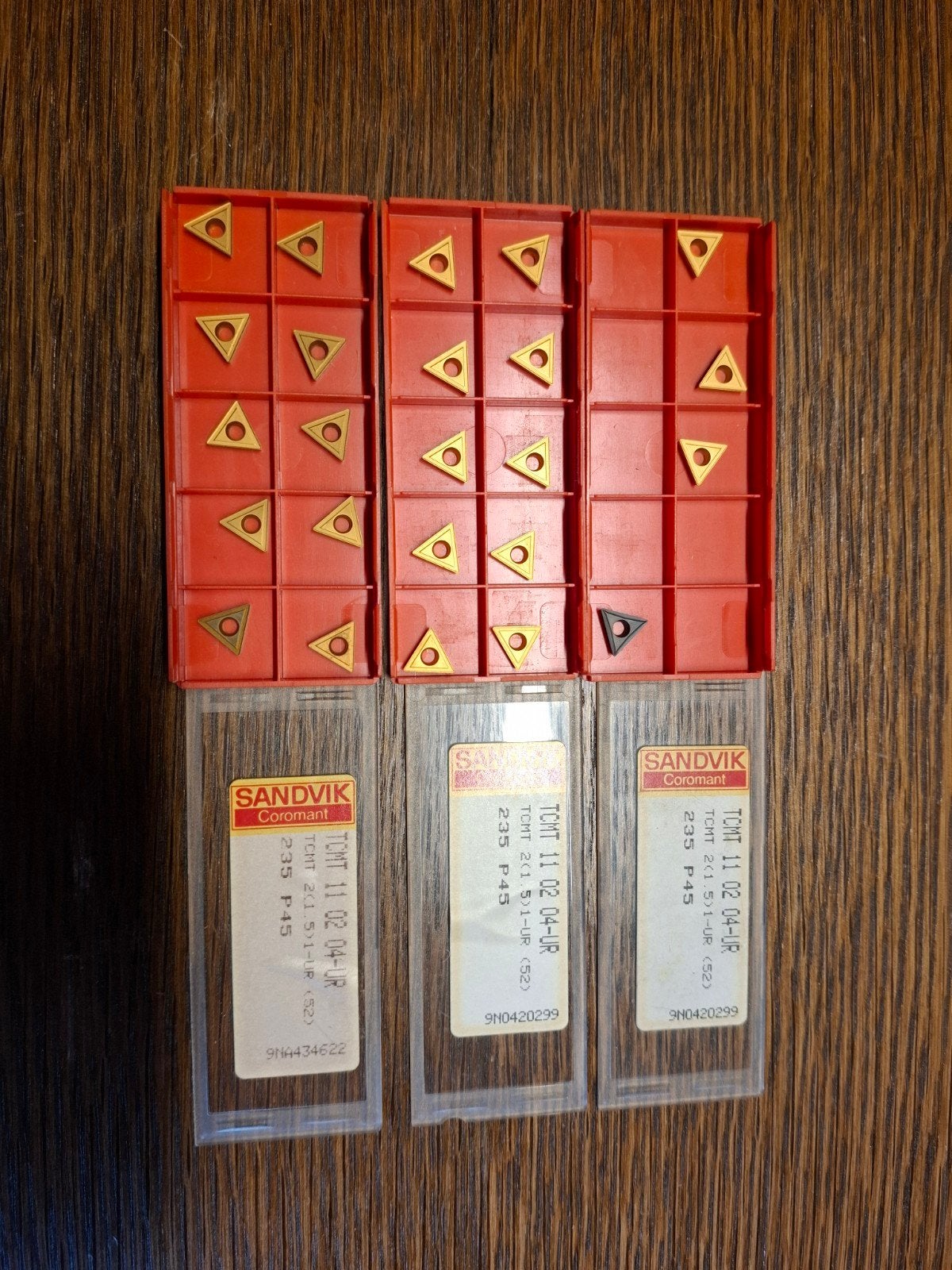 Sandvik Coromant Tcmt 11 02 04-UF 235 P45 Draaibeitels, Ophalen of Verzenden, Nieuw, Boor- en/of Breekhamer