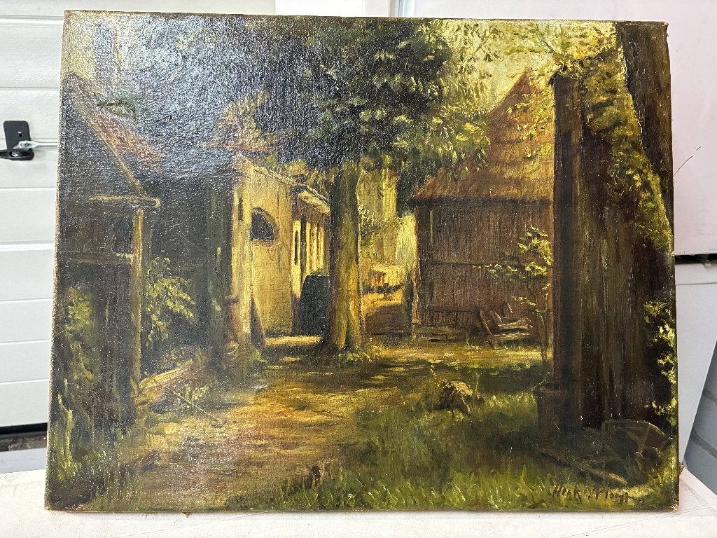 schilderij, Ophalen, Stilleven, Doek