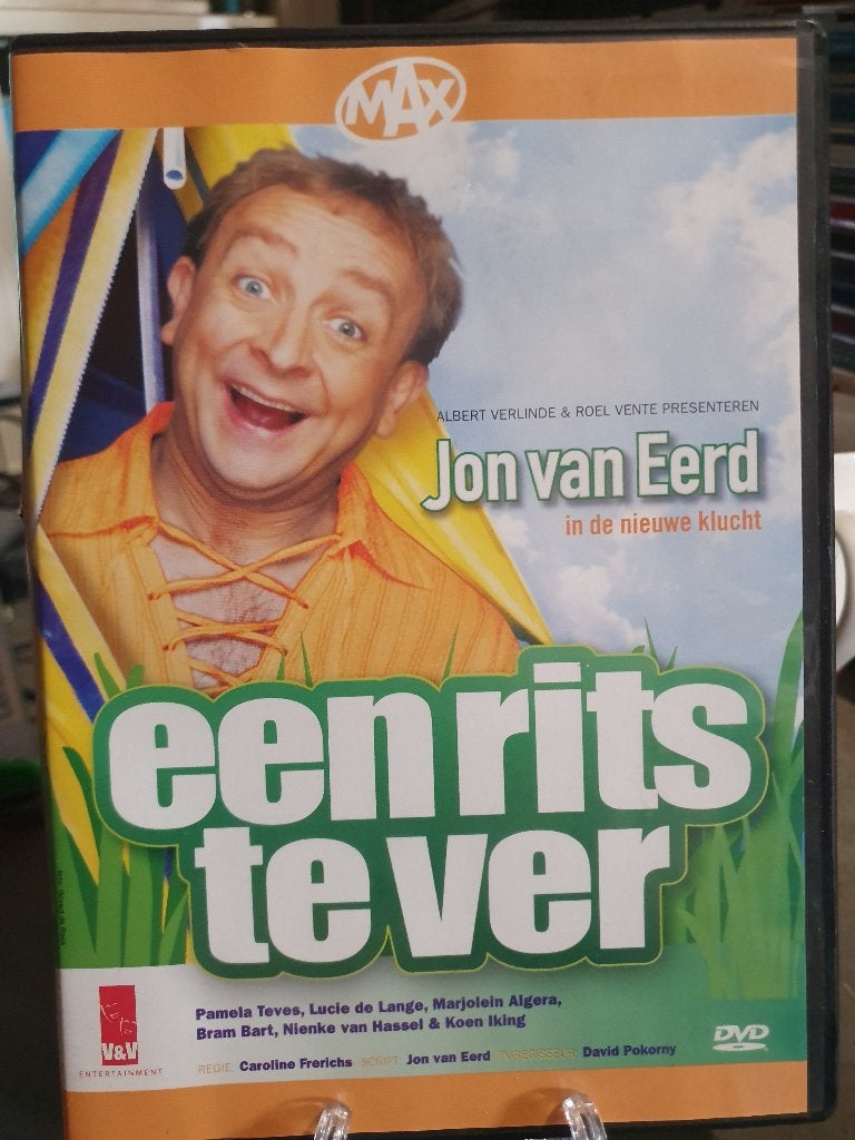 Jon van Eerd - Een Rits Te Ver DVD, Alle leeftijden, Ophalen, Zo goed als nieuw, Romantische komedie