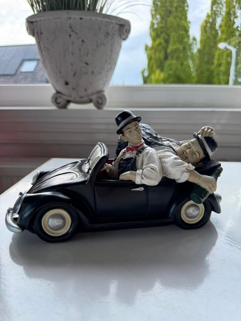 Spaarpot van Laurel and Hardy in een Volkswagen Kever, Ophalen of Verzenden, Zo goed als nieuw