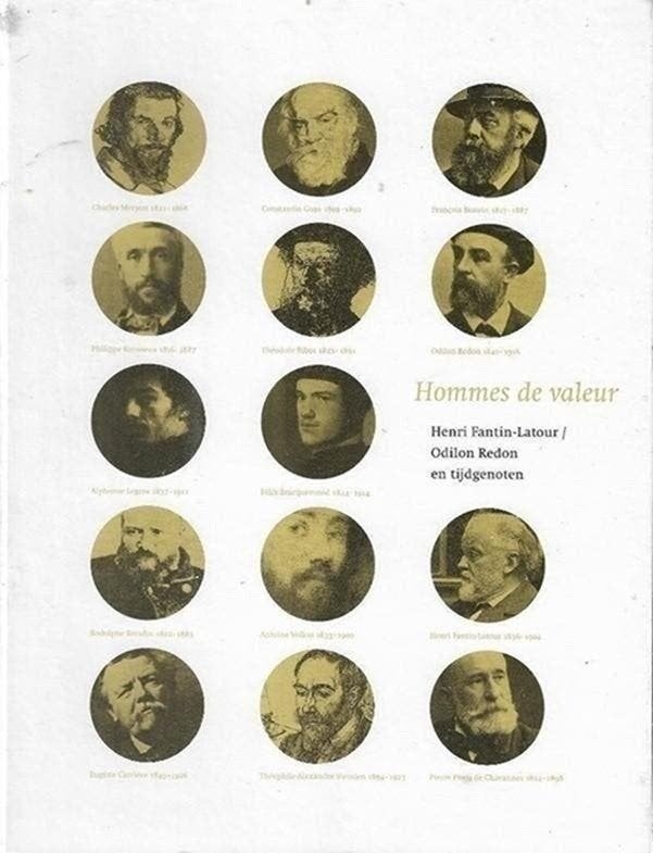 Henri Fantin-Lantour Hommes De Valeur, Ophalen of Verzenden, Zo goed als nieuw, Schilder- en Tekenkunst