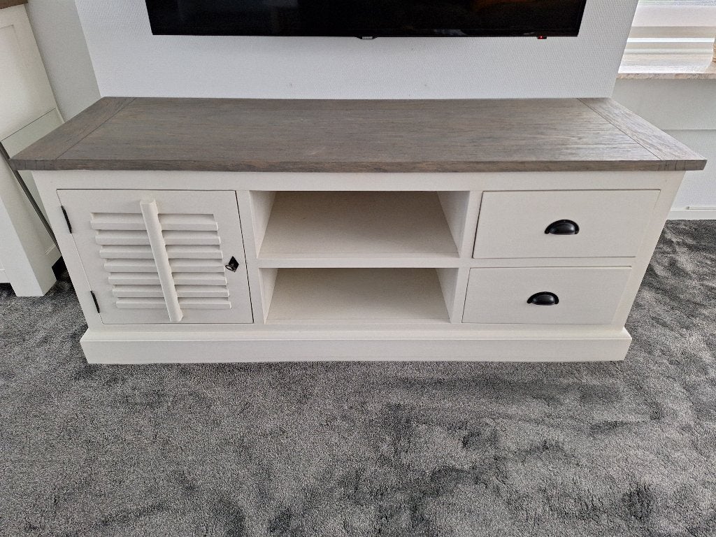 TV meubel Televisiekast Stereomeubel TV-kast, Ophalen, Gebruikt, 100 tot 150 cm, Minder dan 100 cm