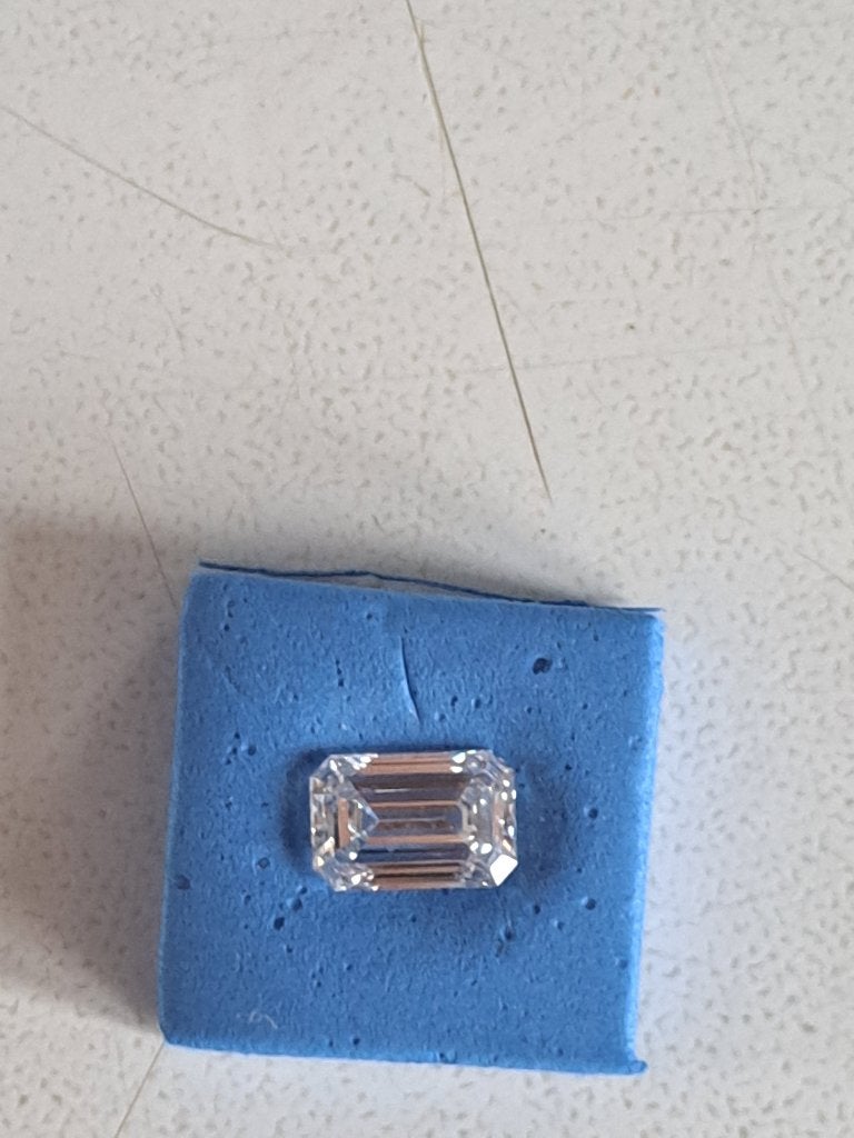 Diamant lab grown 0,53 carat, Overige materialen, Wit, Nieuw, Ophalen of Verzenden