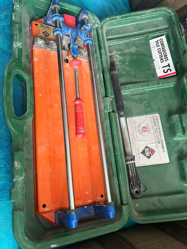 Rubi TS-40 tegelsnijder, Ophalen of Verzenden, Gebruikt