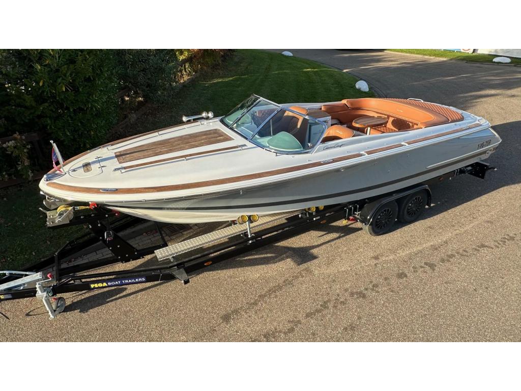 Chris Craft 25 Corsair, Watersport en Boten, Speedboten, Zo goed als nieuw, 6 meter of meer, Benzine, Polyester