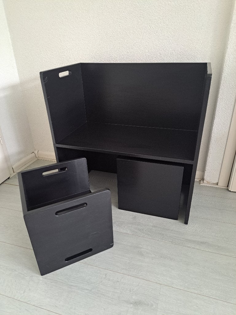 Kindertafeltje en stoelen, Kinderen en Baby's, Kinderkamer | Tafels en Stoelen, Ophalen, Gebruikt, Tafel(s) en Stoel(en)