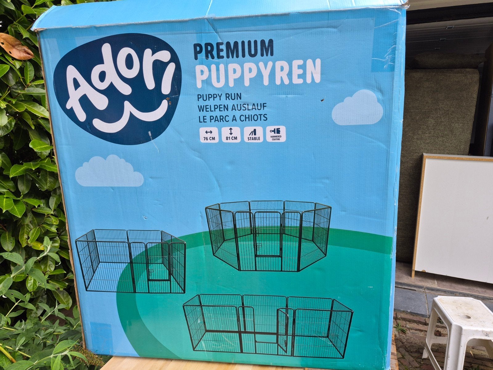 Grote luxe puppyren van Adori, Adori, Ophalen, Nieuw, Hondenren