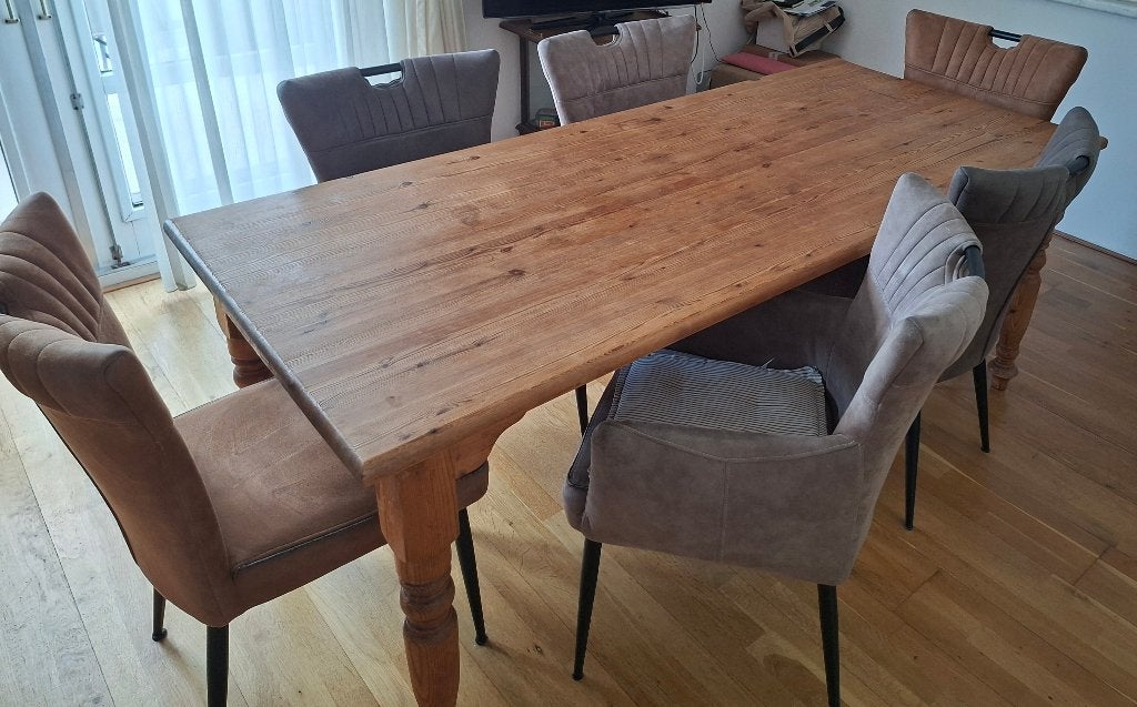 Eettafel, Ophalen, Gebruikt, 200 cm of meer, 50 tot 100 cm