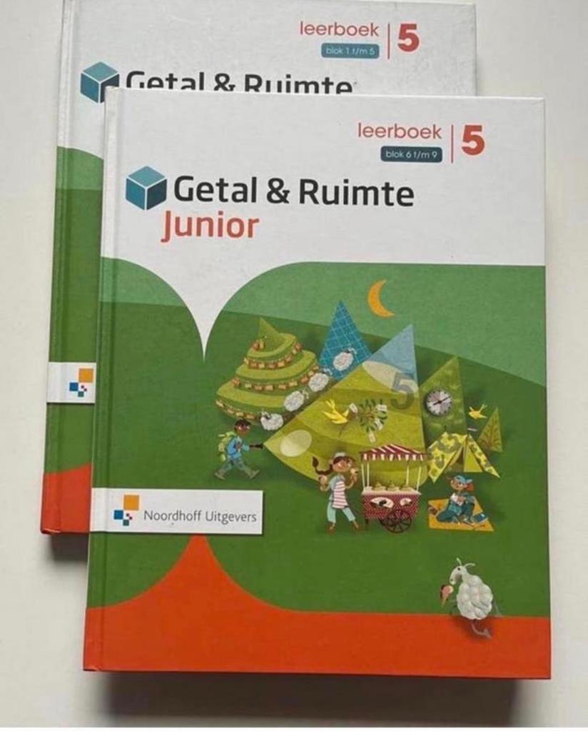 Getal & ruimte rekenen groep 5 rekenboek + werkboek compleet, Ophalen of Verzenden, Nieuw, Overige niveaus