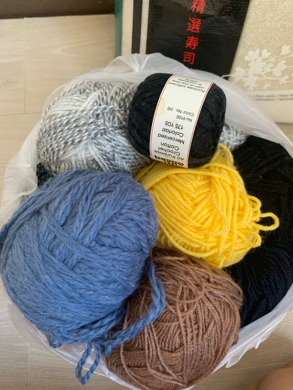 Diverse bollen garen voor breien en haken, Ophalen of Verzenden, Gebruikt, Breien of Haken, Wol of Garen