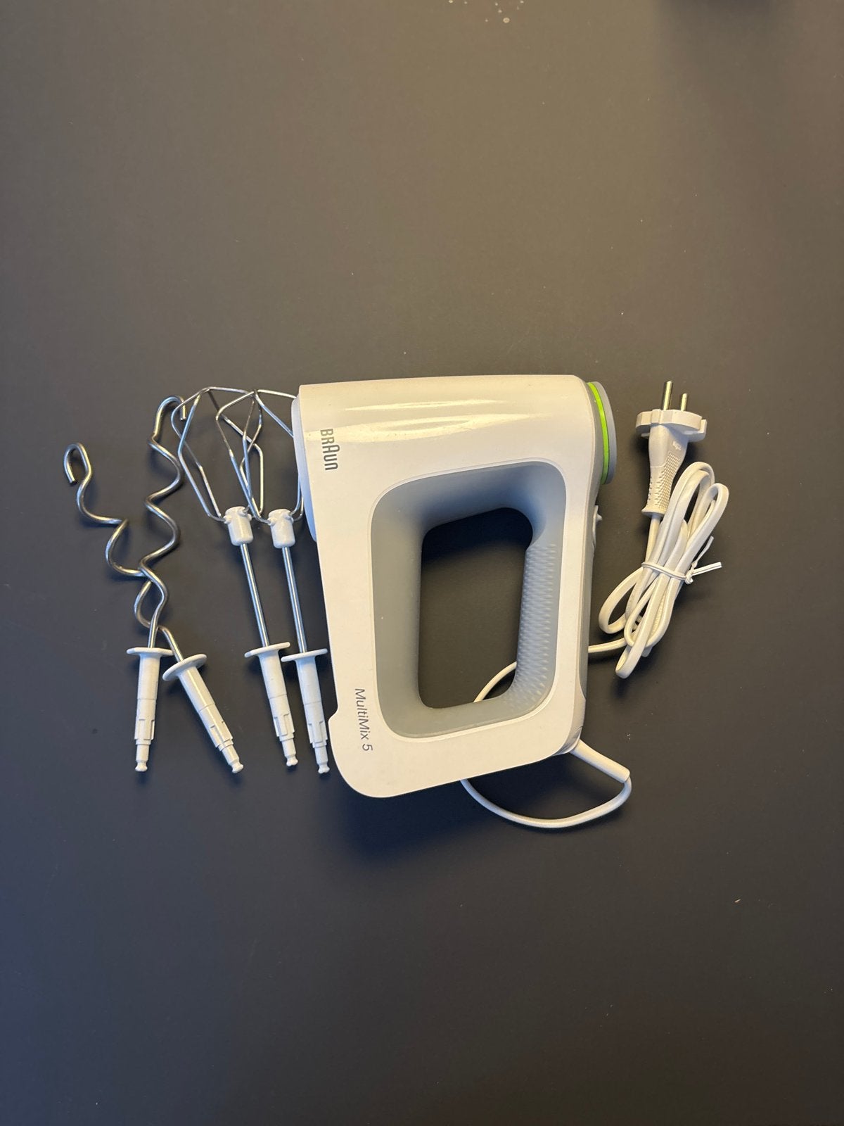 Braun MultiMix 5 Handmixer met kloppers en deeghaken, Witgoed en Apparatuur, Keukenmixers, Ophalen of Verzenden, Zo goed als nieuw
