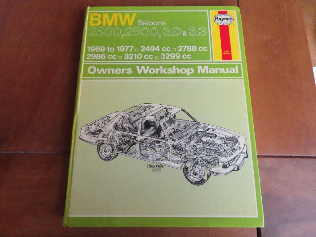 Haynes workshop manual BMW 2500, BMW 2800, BMW 3.0, BMW 3.3, Ophalen of Verzenden