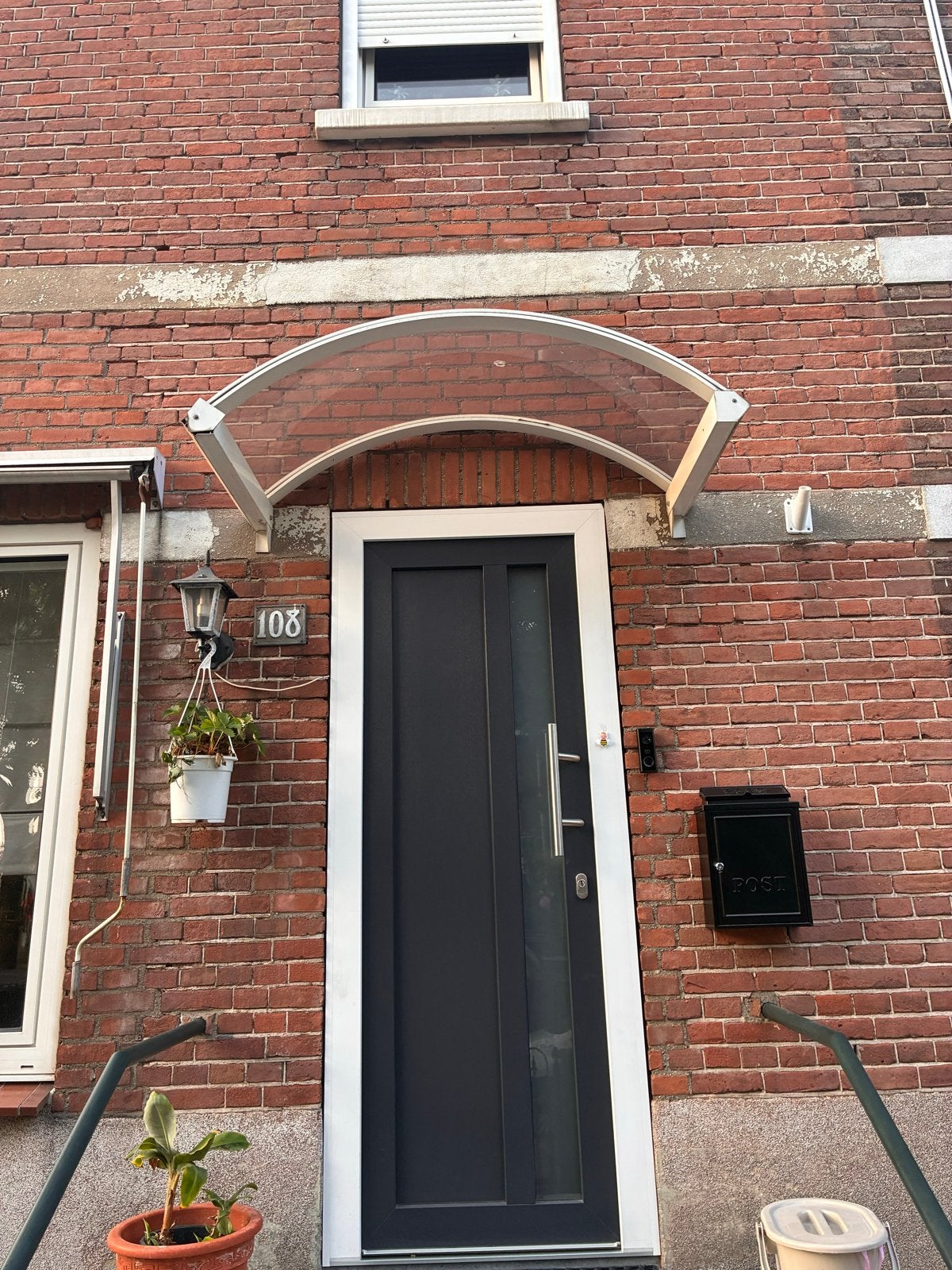 Deur gevel, Ophalen, Gebruikt, Buitendeur, 120 cm of meer