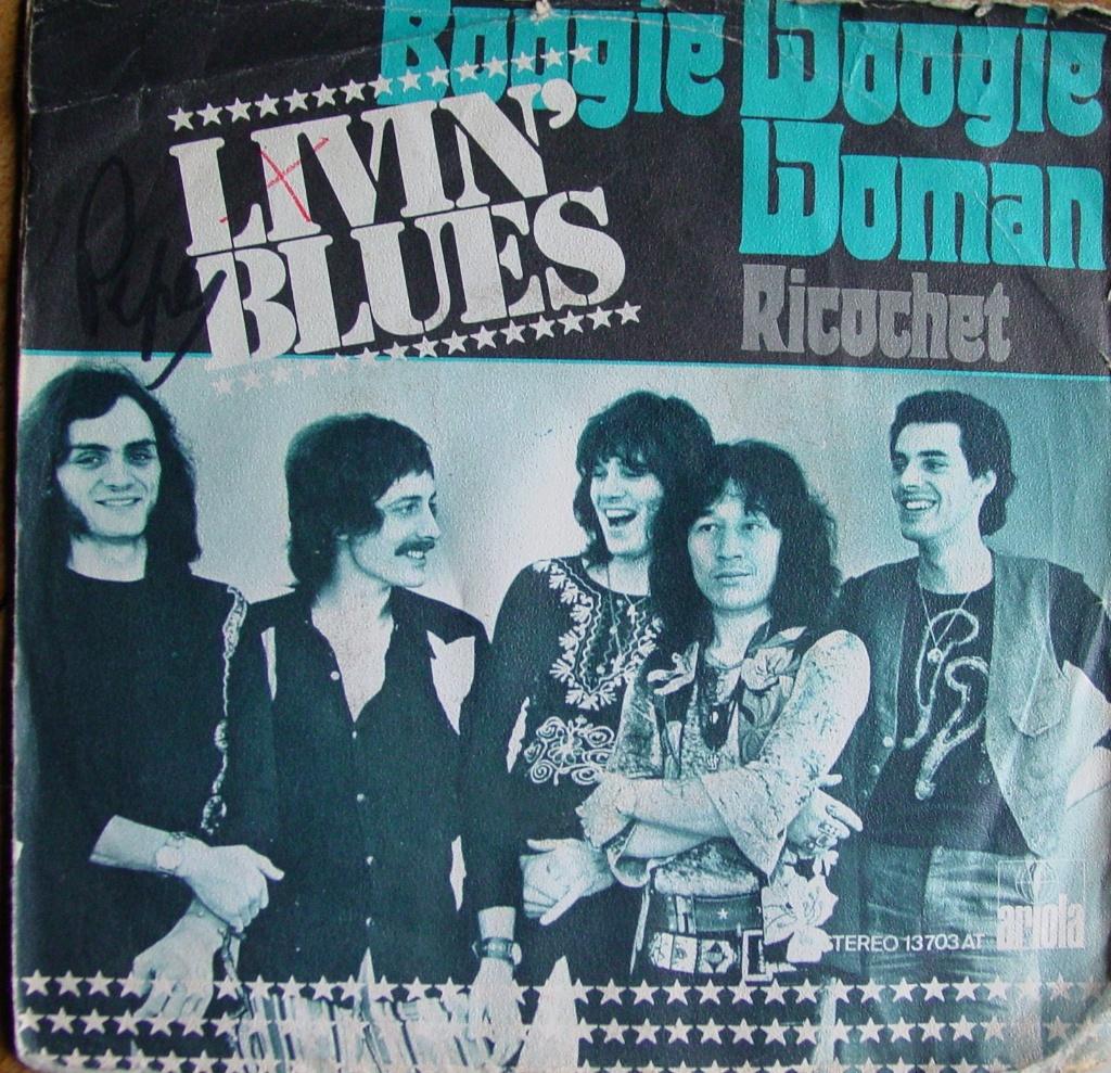 45T 7INCH VINYL SINGLE LIVIN BLUES, Ophalen of Verzenden, Zo goed als nieuw, Pop