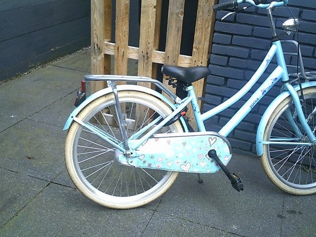 Meisjesfiets Zonix, Ophalen, Gebruikt, 24 inch, Handrem