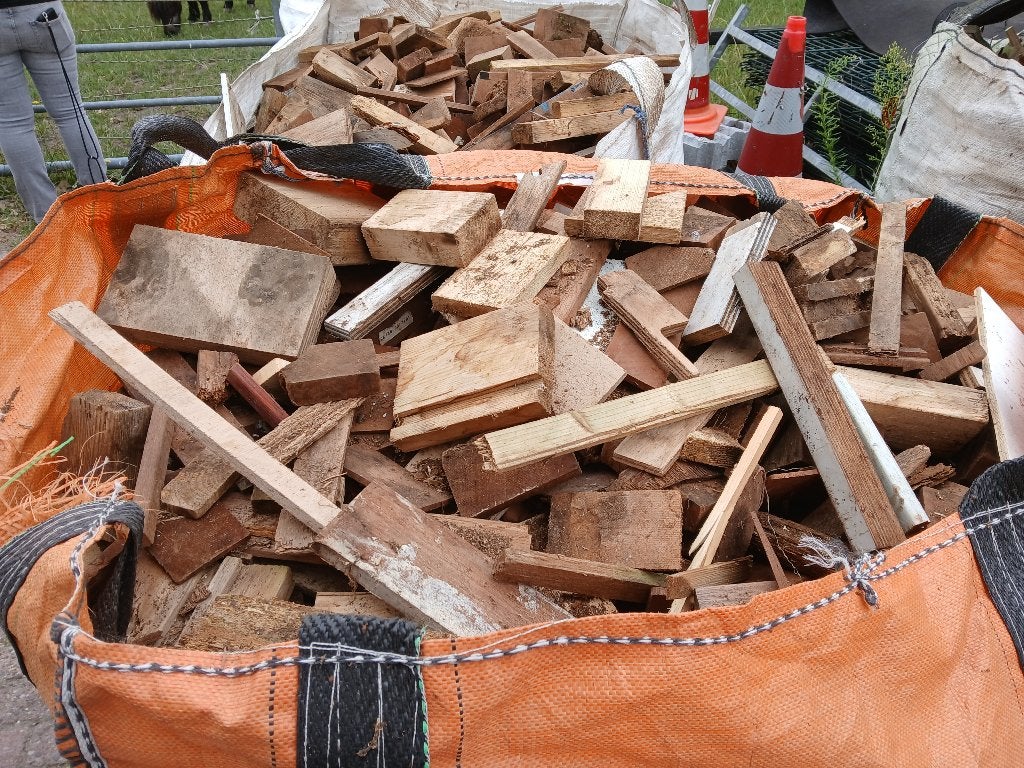 Brand hout, 6 m³ of meer, Ophalen, Overige houtsoorten, Blokken