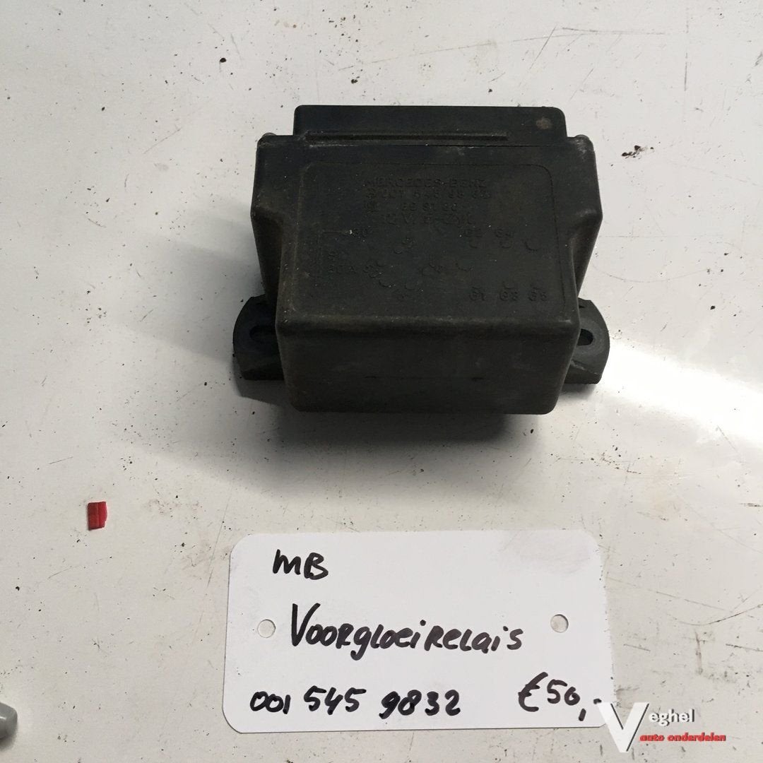 Mercedes Voorgloeirelais Gloeirelais 001 545 9832, Gebruikt, -, -, Ophalen of Verzenden