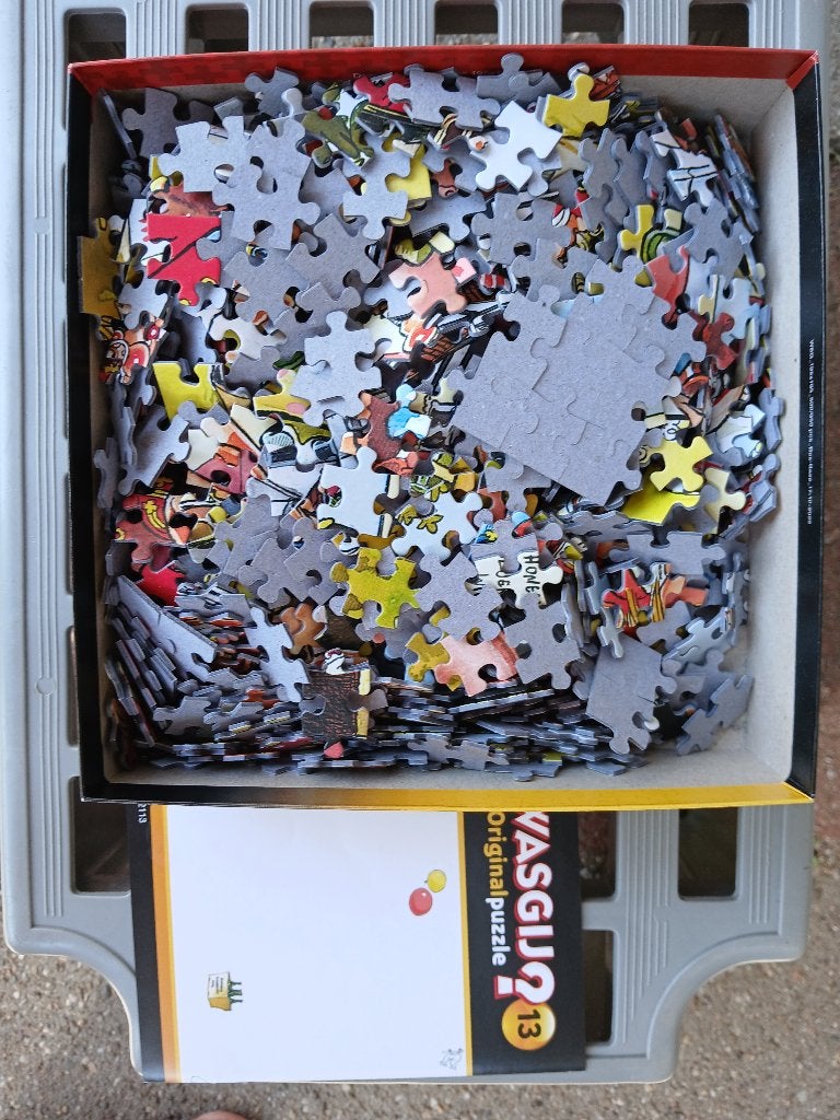Wasgij puzzel 950 stuks, Ophalen, 500 t/m 1500 stukjes, Gebruikt