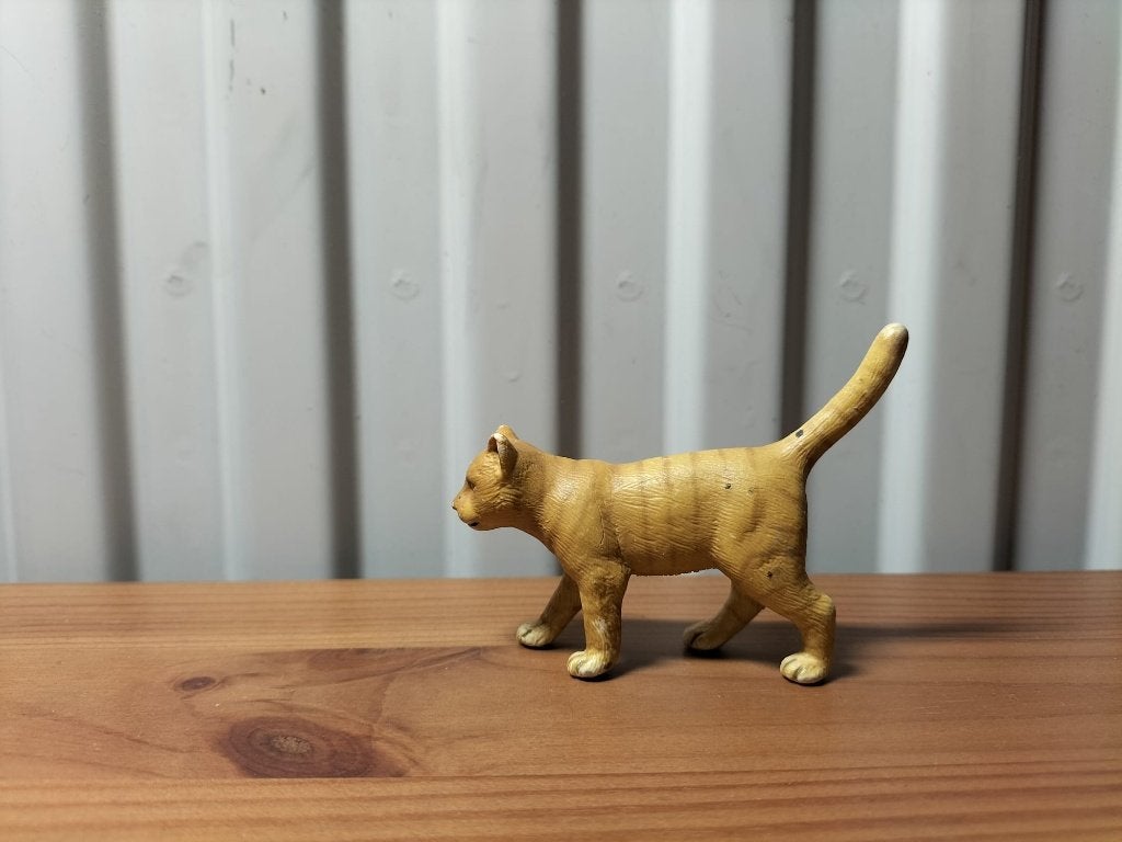 Schleich kat, Ophalen of Verzenden, Zo goed als nieuw