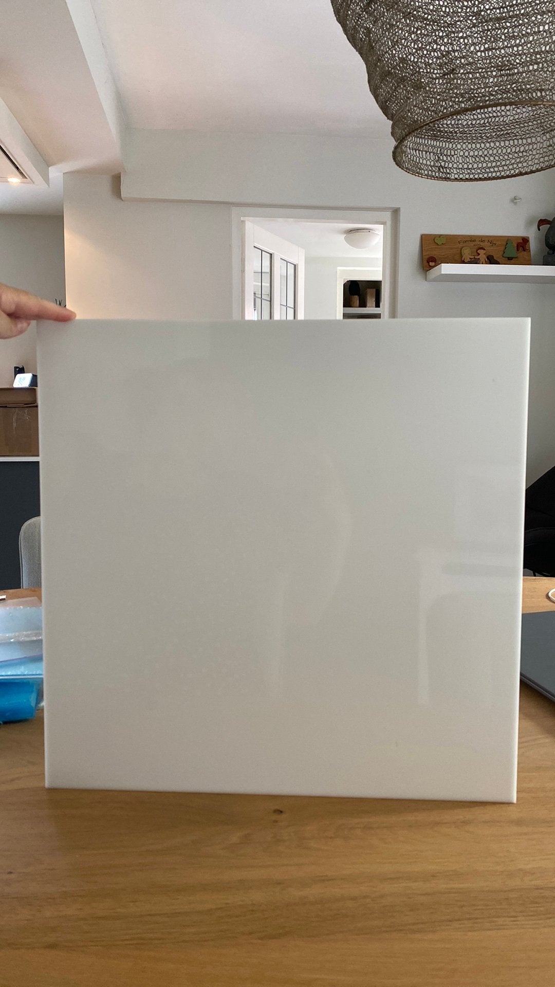 Acrylaat plaat opaal 42x42 cm, Doe-het-zelf en Verbouw, Ophalen of Verzenden, Zo goed als nieuw