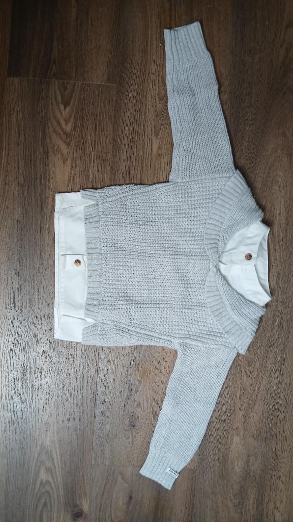 Donsje pullover/hemd 2-3 jaar, Ophalen of Verzenden, Zo goed als nieuw, Jongetje of Meisje, Schoentjes