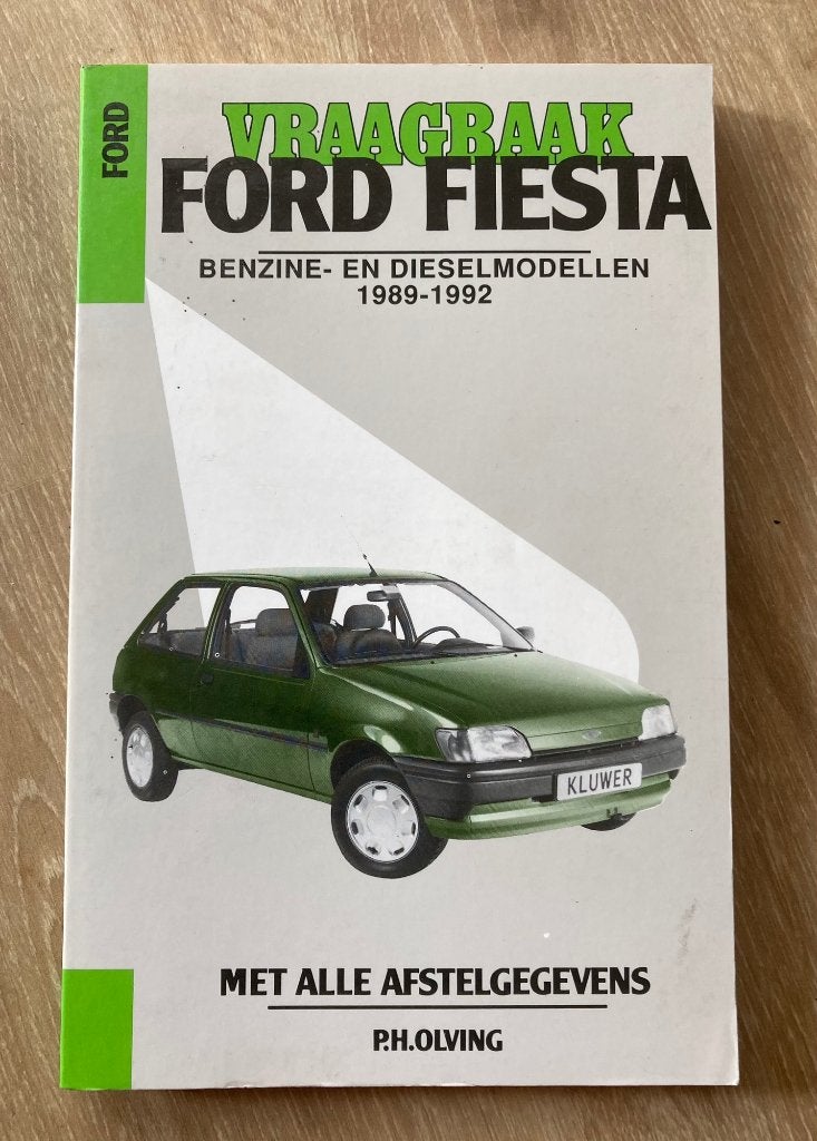 Vraagbaak Ford Fiesta benzine en diesel modellen 1989 - 1992, Verzenden