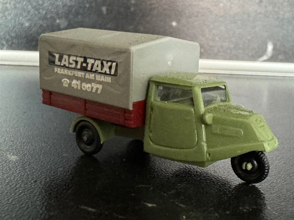 Classic-0205: Goliath Goli 3-wieler met laadbak en huif [1], Ophalen of Verzenden, Zo goed als nieuw, Bus of Vrachtwagen, Overige merken