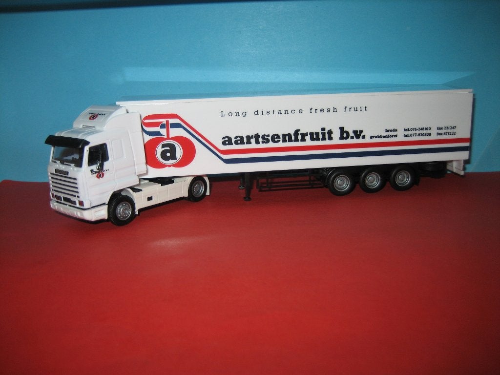 Aartsenfruit - Breda NL  SCANIA 143 met oplegger AWM, Ophalen of Verzenden, Zo goed als nieuw, Bus of Vrachtwagen, AWM
