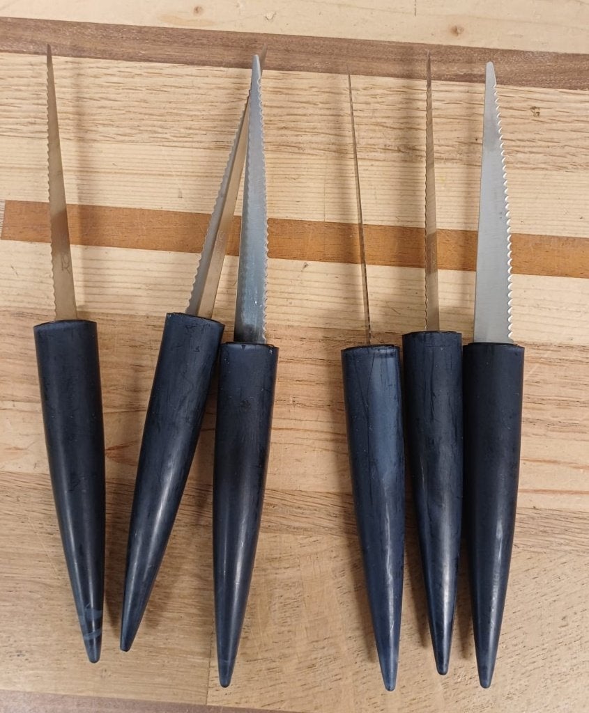Legnoart Spicy Steakmessenset - knives block, Ophalen of Verzenden, Gebruikt, Overige merken, Overige materialen