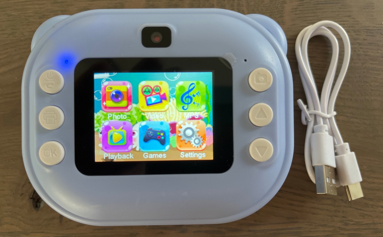 Leuke kindercamera met printfunctie en spelletjes, Ophalen of Verzenden, Nieuw, Elektronica, Met licht