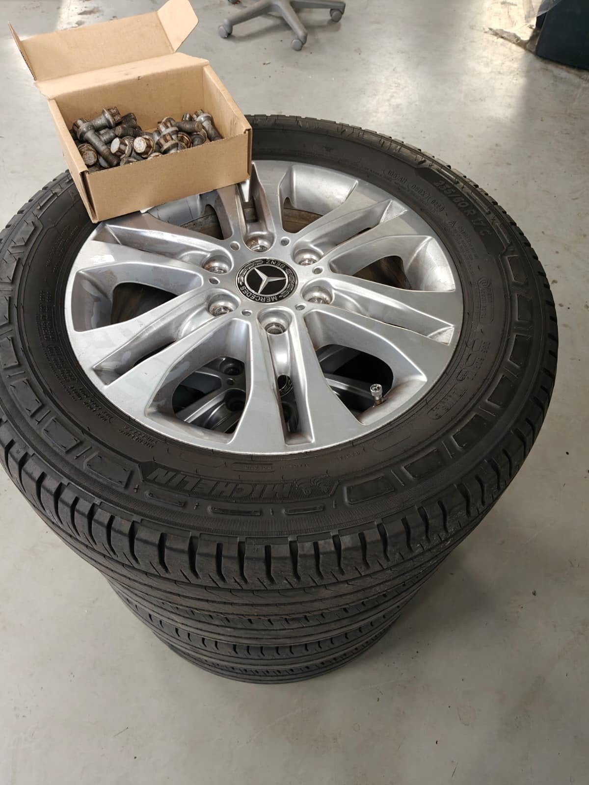 Mercedes Sprinter velgen, michelin banden (w906, w907, w910), Ophalen, Bestelwagen, 17 inch, 235 mm