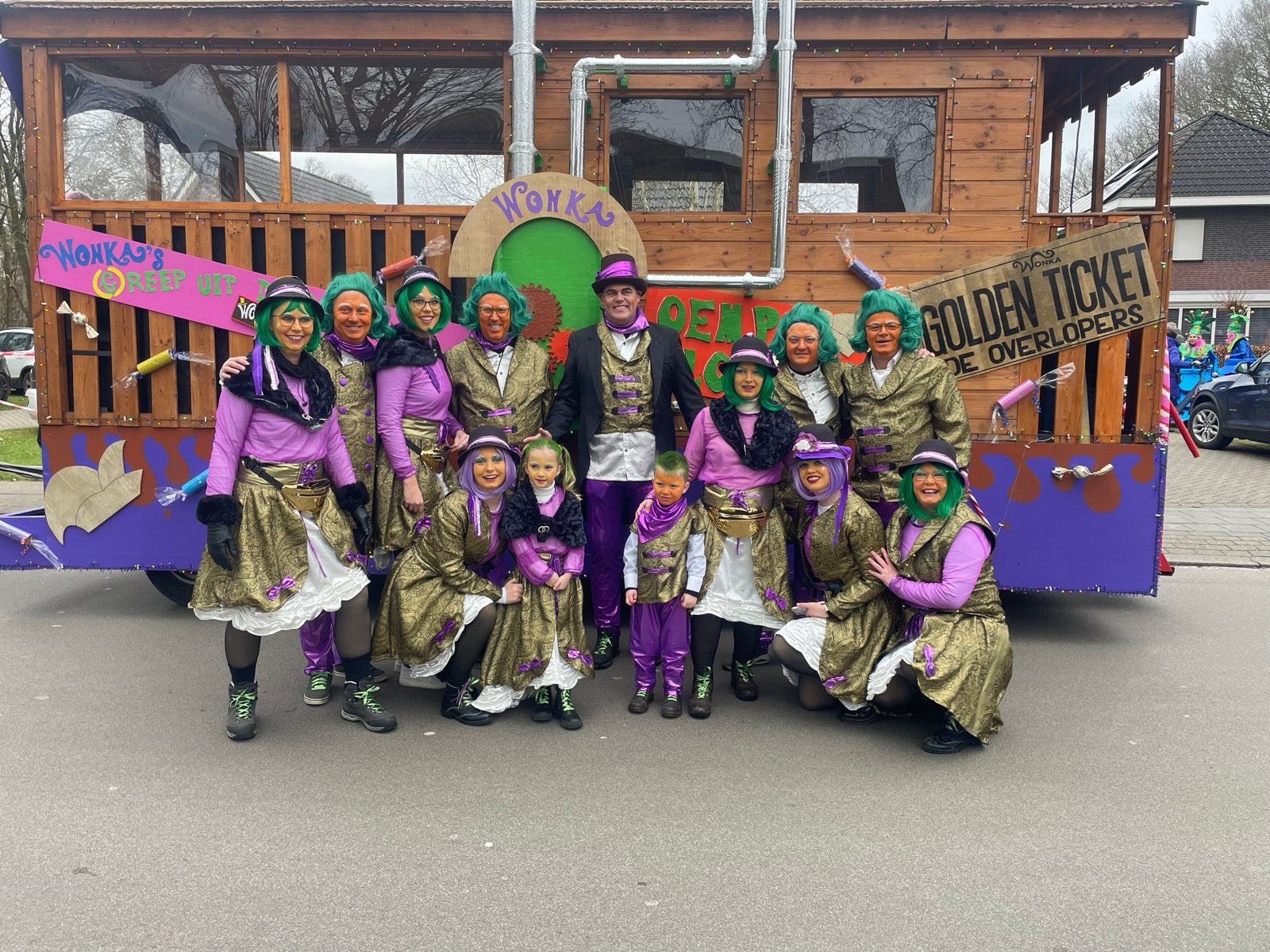 Wonka's Gouden Ticket Carnavalskleding - Oempa Loempa, Ophalen, Gebruikt, Kostuum, Carnaval