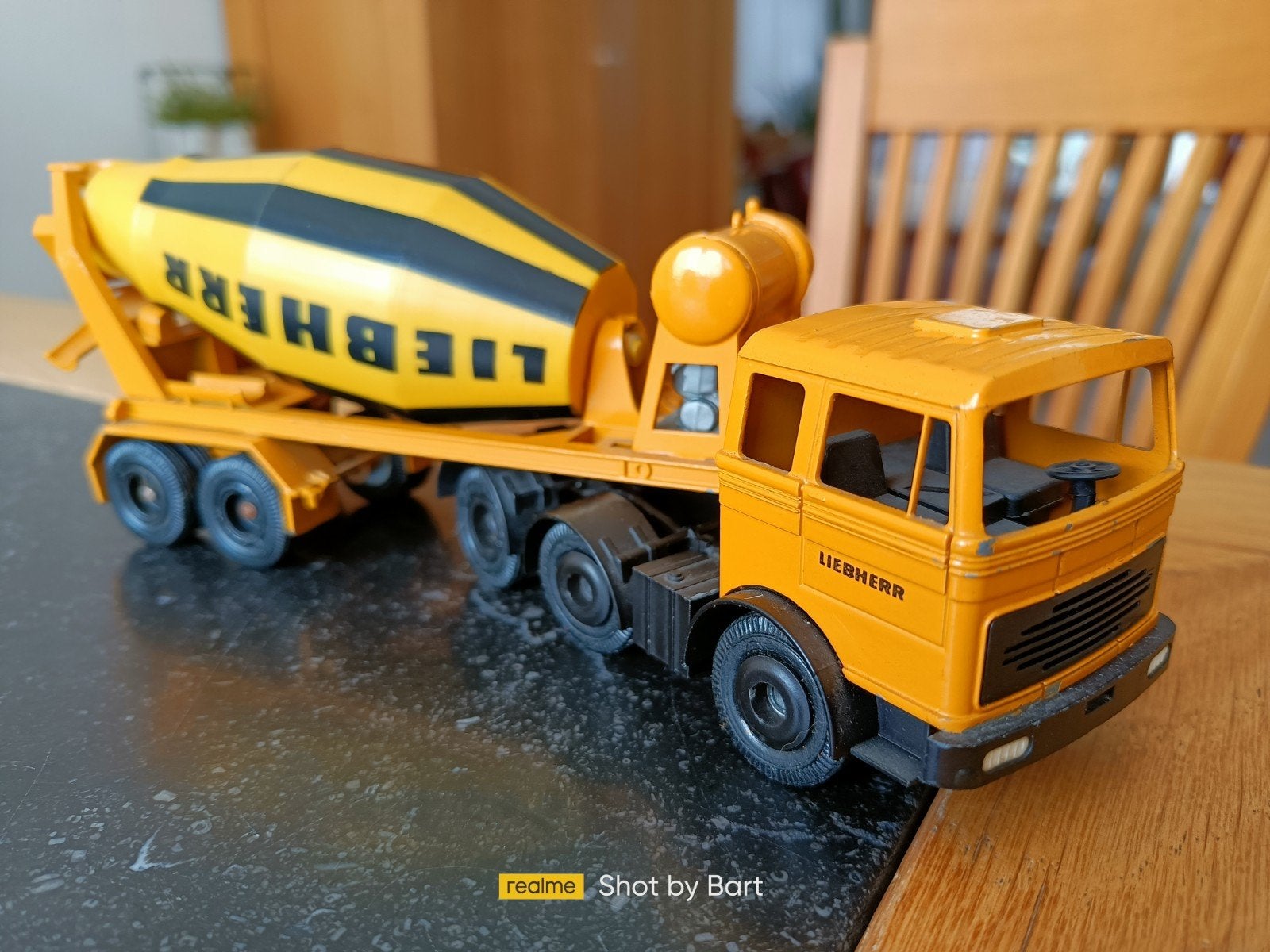 M.B LP LIEBHERR MIXER TRAILER CONRAD, Ophalen of Verzenden, Zo goed als nieuw, Hijskraan, Tractor of Landbouw, Conrad