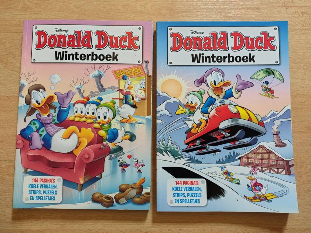 Donald Duck winterboeken, Meerdere stripboeken, Verzenden, Gelezen