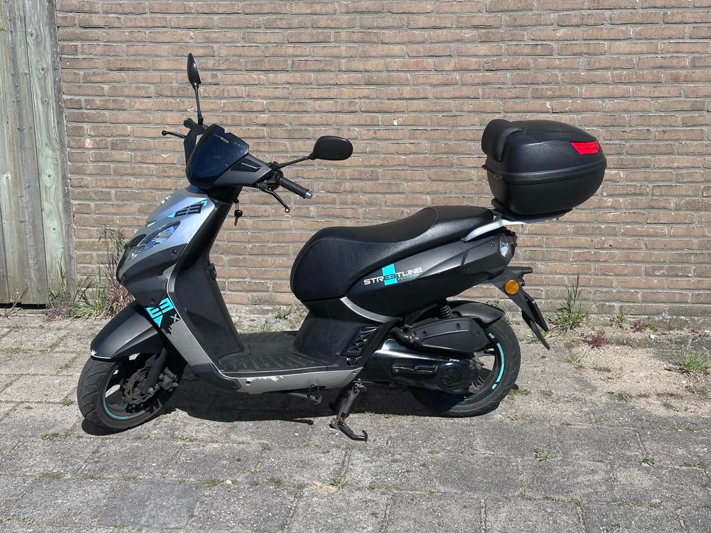 Peugeot Kisbee Streetline 2021 - 49km/h bromfiets, Ophalen, Overige modellen, Maximaal 45 km/u, Zo goed als nieuw