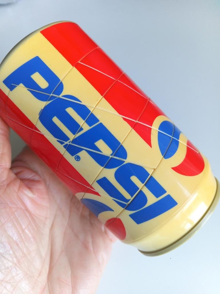 Vintage Pepsi puzzle blikje, Ophalen of Verzenden