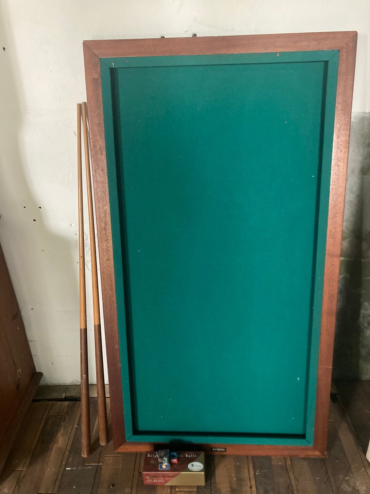Tafelbiljart, Ophalen, Gebruikt, Biljarttafel