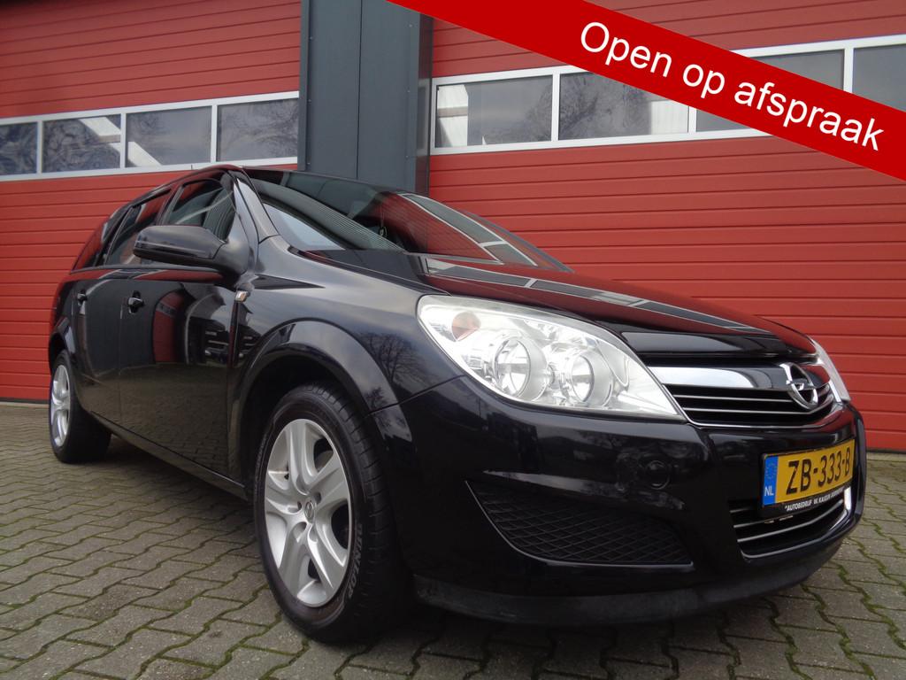Opel Astra Wagon 1.4 Business 90PK Airco Dealer onderhouden, Auto's, Voorwielaandrijving, Gebruikt, Zwart, 1364 cc