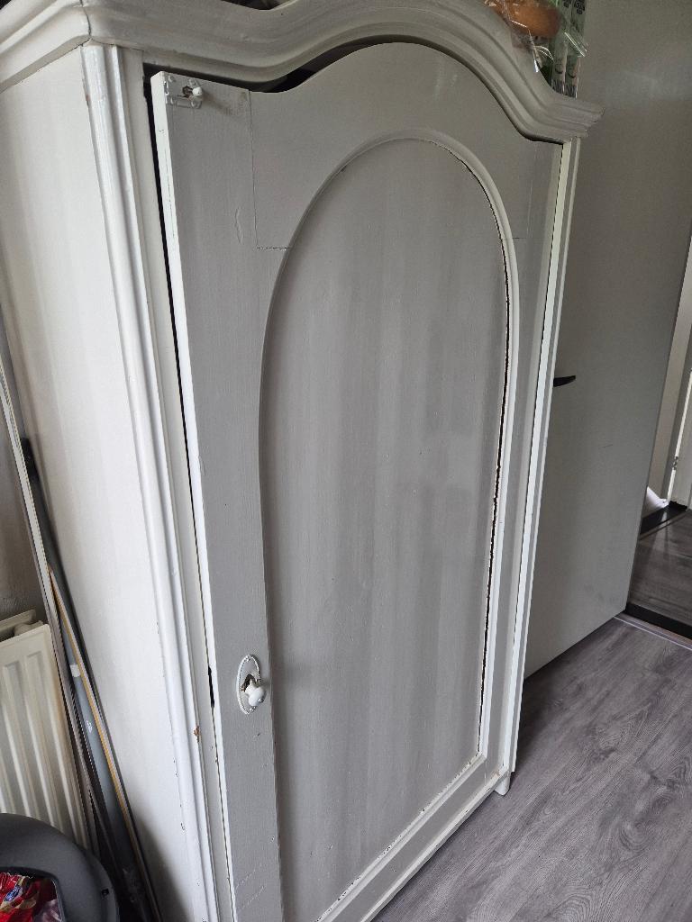 Kapstok met ouwe retro kast, Huis en Inrichting, Kasten | Overige, Ophalen, Gebruikt