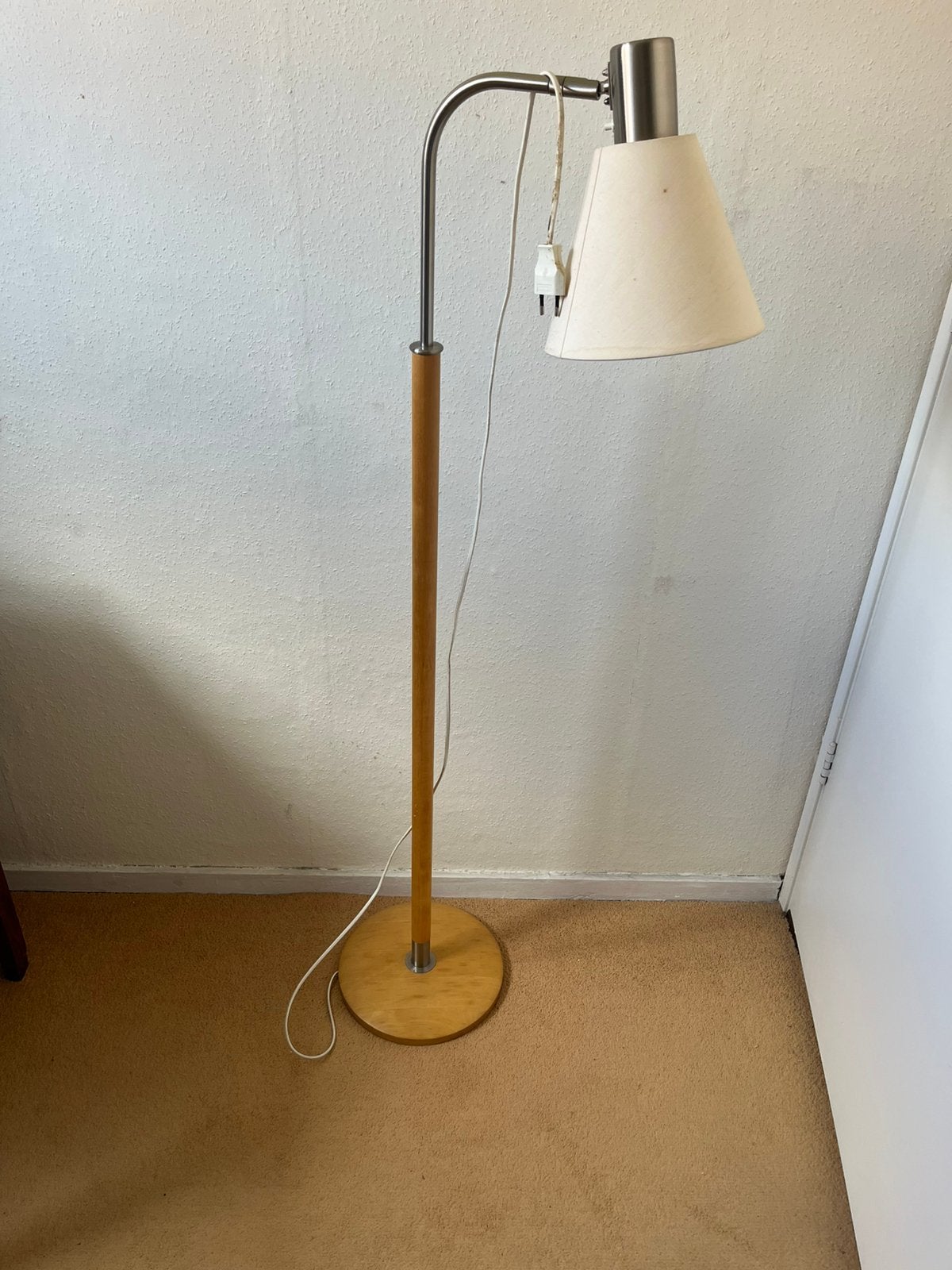 Staande lamp Ikea, Huis en Inrichting, Ophalen, Gebruikt, 100 tot 150 cm, E27 (groot)