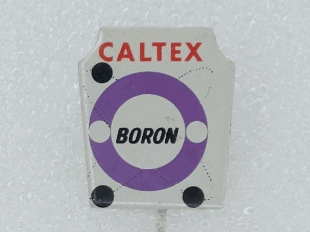 SP1853 Speldje Caltex Boron, Verzamelen, Ophalen of Verzenden, Gebruikt, Overige onderwerpen