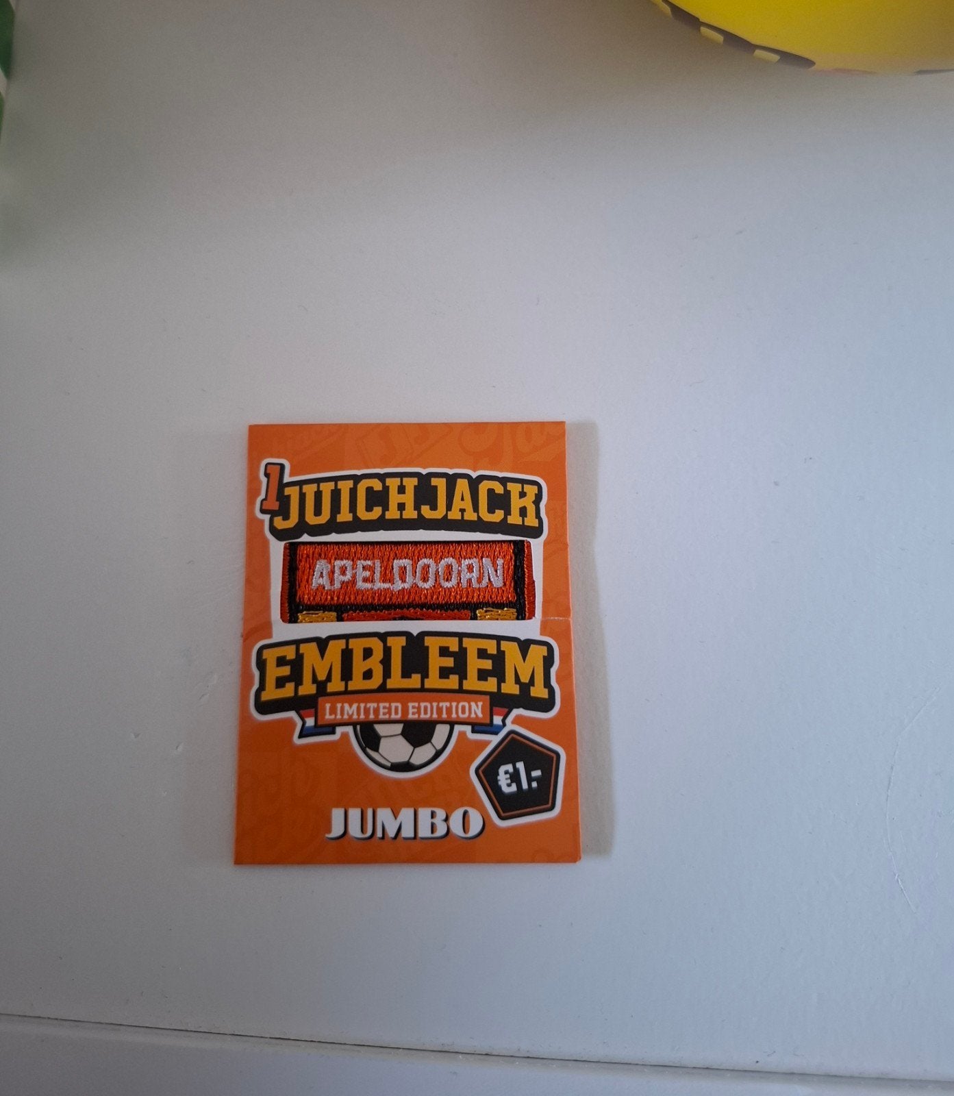 jumbo embleem apeldoorn, Jumbo, Ophalen of Verzenden