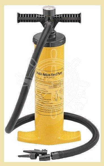 6644657 Luchtpomp 4L. met manometer voor rubberboot. € 19,95, Ophalen of Verzenden, Nieuw, Overige typen