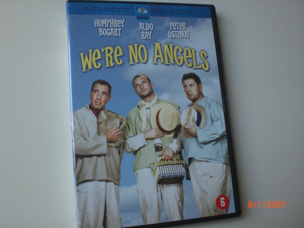 dvd We're No Angels Peter Ustinov Humphrey Bogart Joan Benne, Engels, Nederlands, Ophalen of Verzenden, Zo goed als nieuw