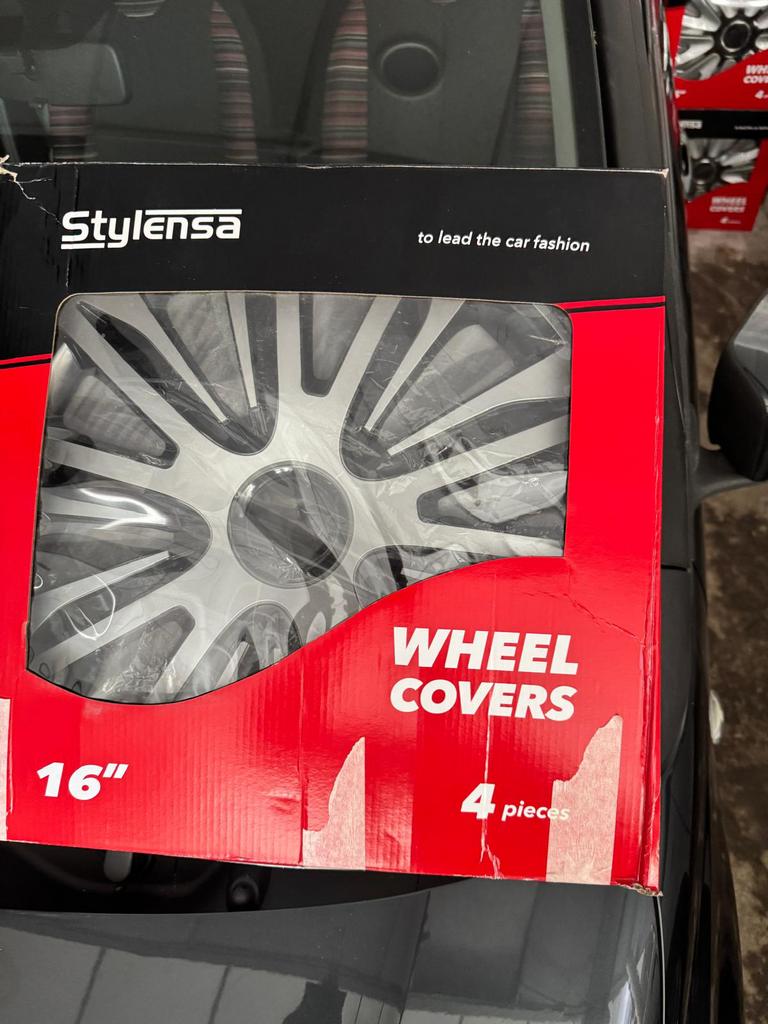 Wieldoppen 16 inch nieuwe staat, Auto diversen, Wieldoppen, Ophalen of Verzenden, Nieuw