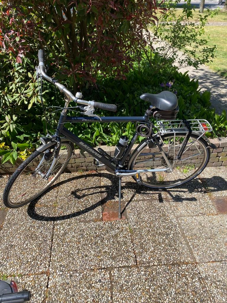 Te koop blauwe Herenfiets Batavus, Fietsen en Brommers, Fietsen | Heren | Herenfietsen, Ophalen, Versnellingen, Batavus, Zo goed als nieuw