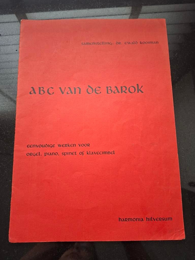 ABC van de Barok - Eenvoudige werken voor orgel, piano, Gebruikt, Orgel, Klassiek, Ophalen of Verzenden