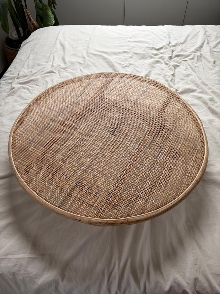 Rotan wandlamp  - Boheemse stijl - OPHALEN!, Ophalen, Gebruikt, 50 tot 100 cm, Minder dan 25 cm
