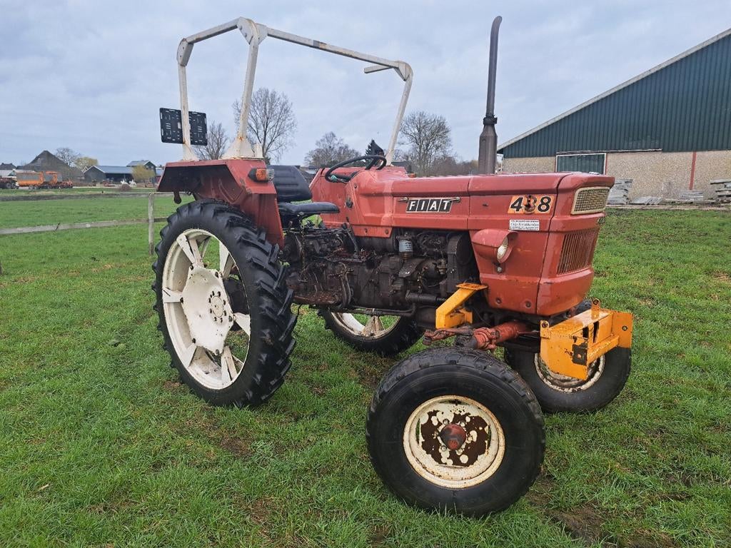 Fiat 488 portaal trekker, Zakelijke goederen, Agrarisch | Tractoren, Ophalen of Verzenden, Gebruikt, Tot 80 Pk, Fiat