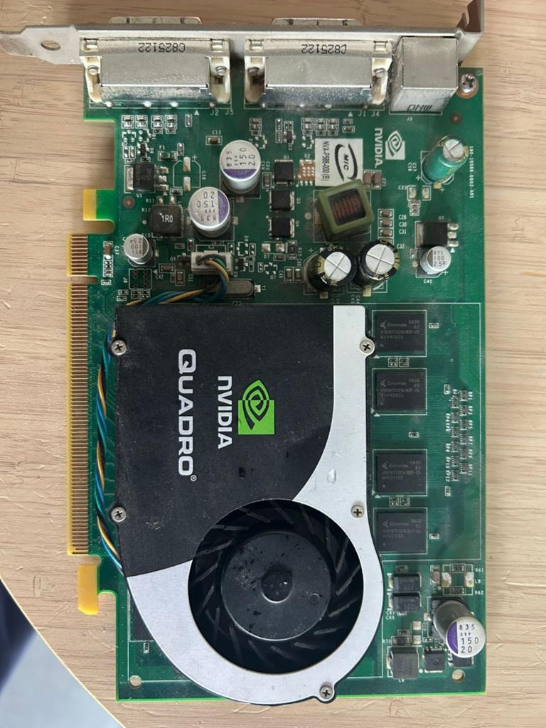 NVIDIA Quadro FX 1500 videokaart – PCI Express, Computers en Software, Videokaarten, PCI-Express 2.0, GDDR3, Ophalen of Verzenden